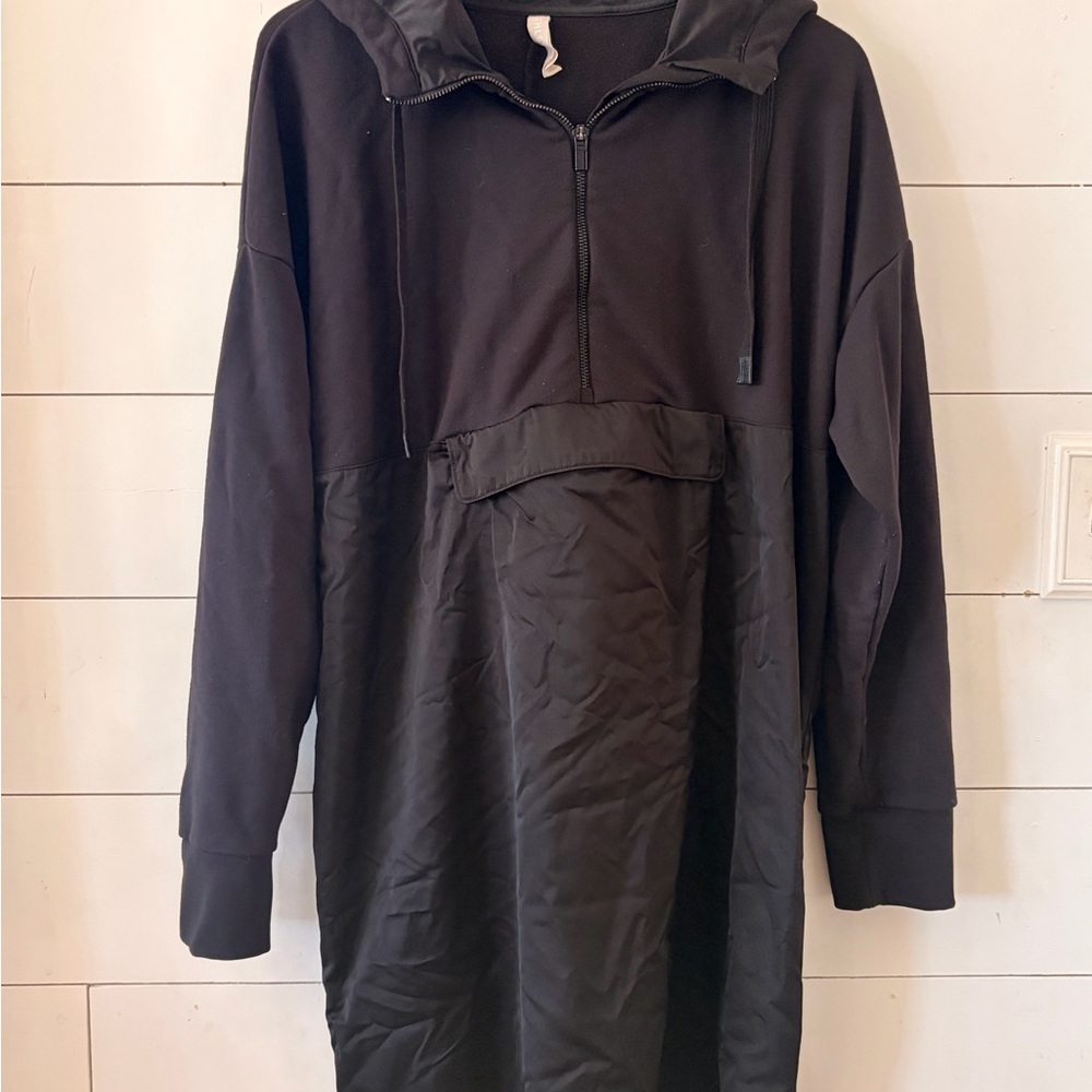 Athleta Black, Sweatshirt Dress